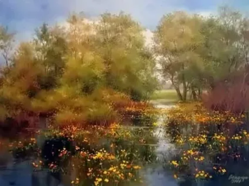 Красота русской природы в картинах Ольги Одальчук, фото 12 Красота русской природы в картинах Ольги Одальчук, фото 12