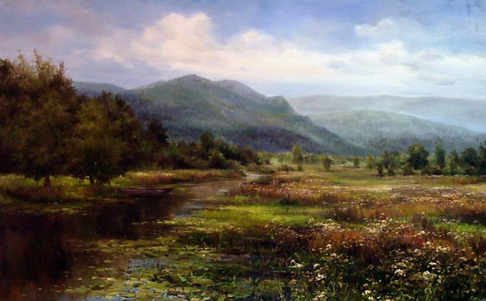 Красота русской природы в картинах Ольги Одальчук, фото 13 Красота русской природы в картинах Ольги Одальчук, фото 13