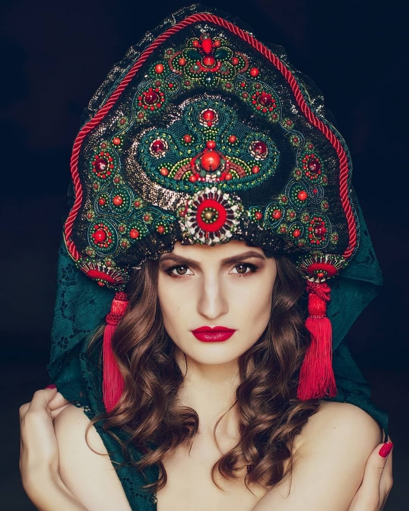 Красота русского кокошника в современном дизайне., фото 16 Красота русского кокошника в современном дизайне., фото 16