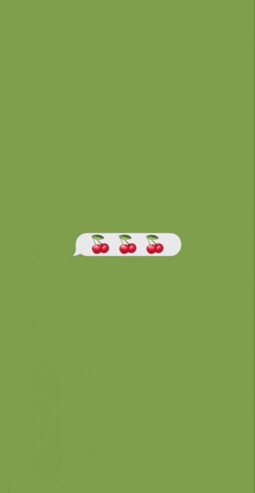 Эмодзи обои в зелёном стиле. Специально для твоего телефона ♥️, фото 4 Эмодзи обои в зелёном стиле. Специально для твоего телефона ♥️, фото 4