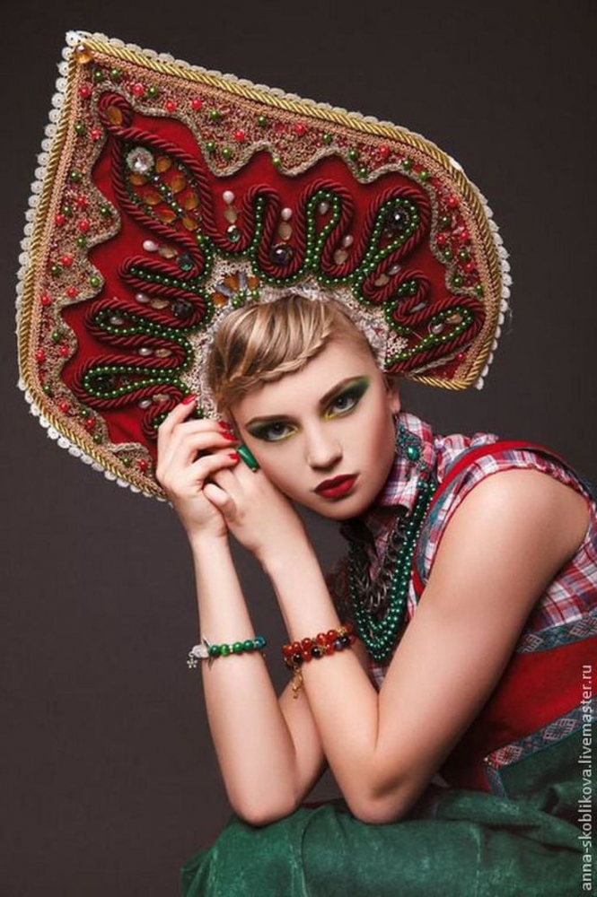 Красота русского кокошника в современном дизайне., фото 17 Красота русского кокошника в современном дизайне., фото 17