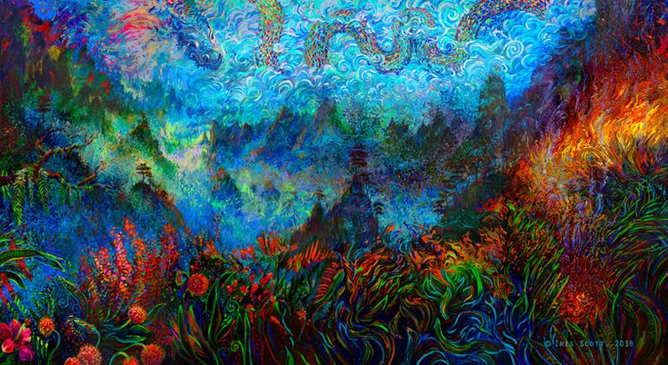 Удивительные картины Ирис Скотт, фото 16 Удивительные картины Ирис Скотт, фото 16