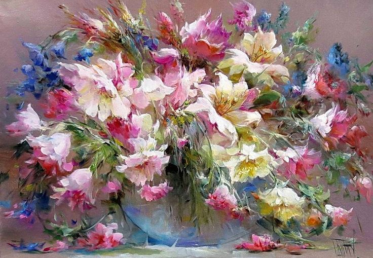 Удивительные цветы Владимира Бабича