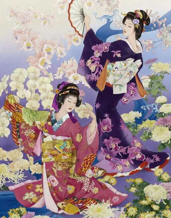 Красивые картины художницы Haruyo Morita
