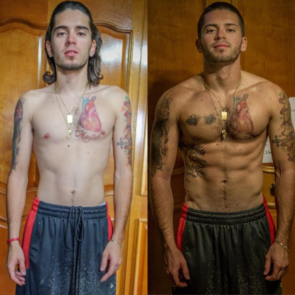 Трансформация до и после