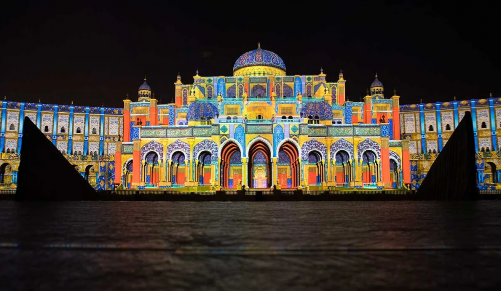 Фестиваль света в В Шардже, ОАЭ, фото 5 Фестиваль света в В Шардже, ОАЭ, фото 5