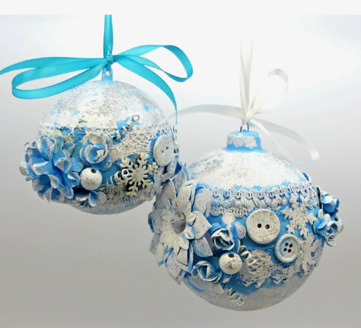 Новогодние украшения на праздничную ёлку, фото 22