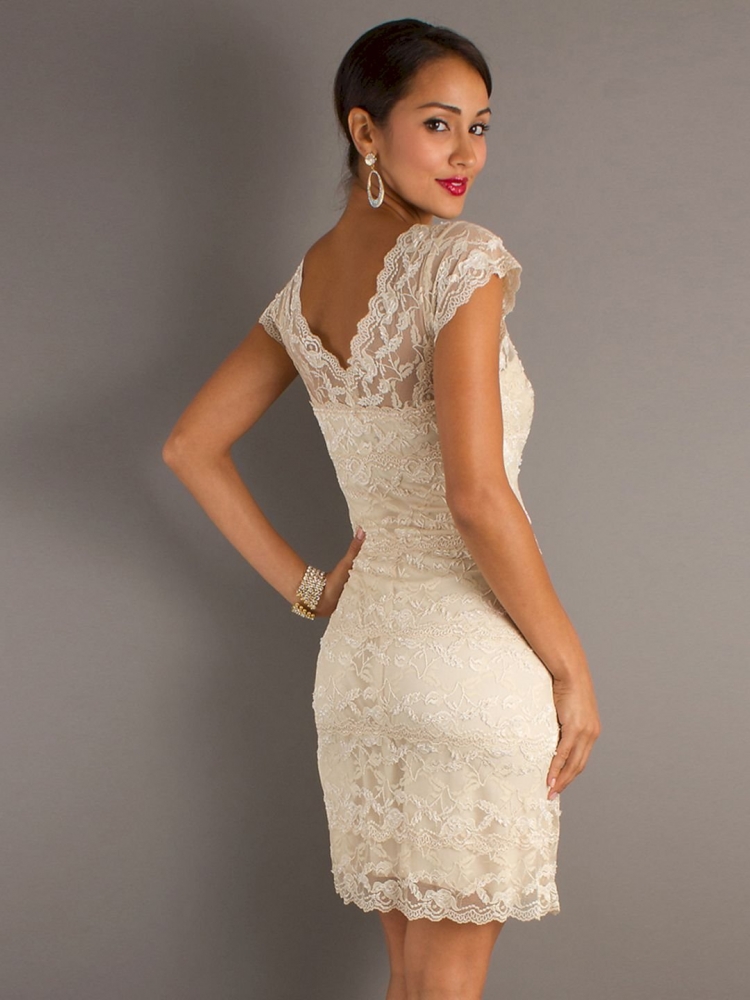 Девушки в коротких свадебных платьях, фото 25 Девушки в коротких свадебных платьях, фото 25