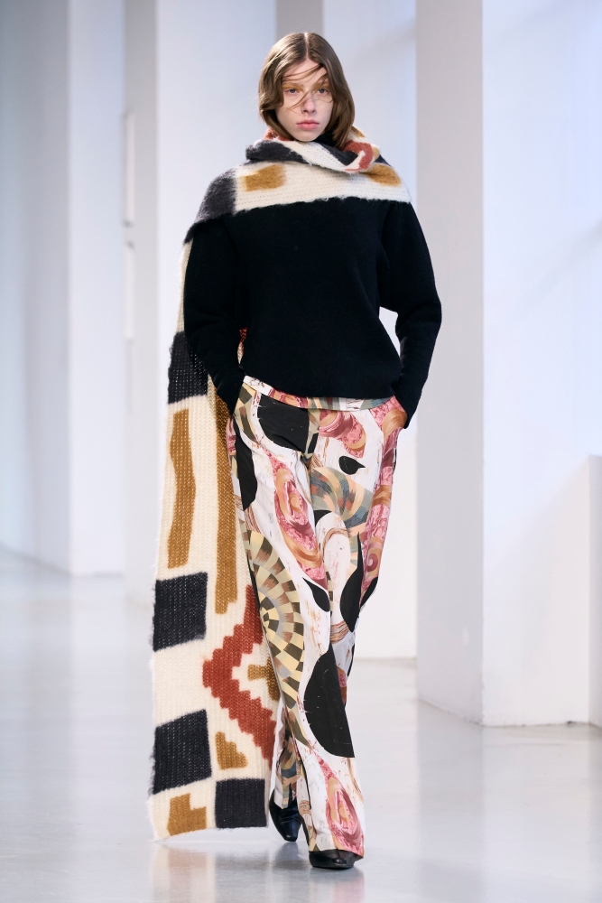 Коллекция Mame Kurogouchi (Fall 2023 Ready-to-Wear), фото 16