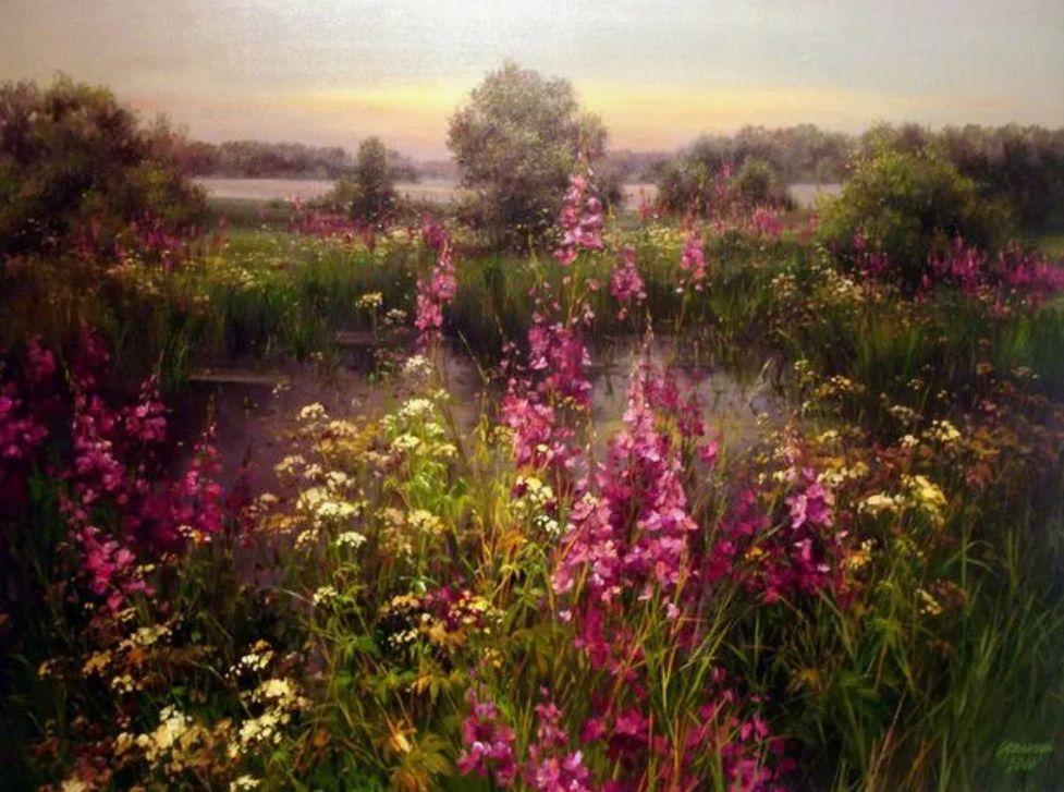 Красота русской природы в картинах Ольги Одальчук, фото 1 Красота русской природы в картинах Ольги Одальчук, фото 1