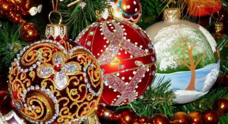 Новогодние украшения на праздничную ёлку, фото 1