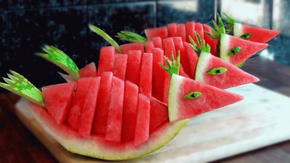 Как красиво подать арбуз, фото 2 Как красиво подать арбуз, фото 2