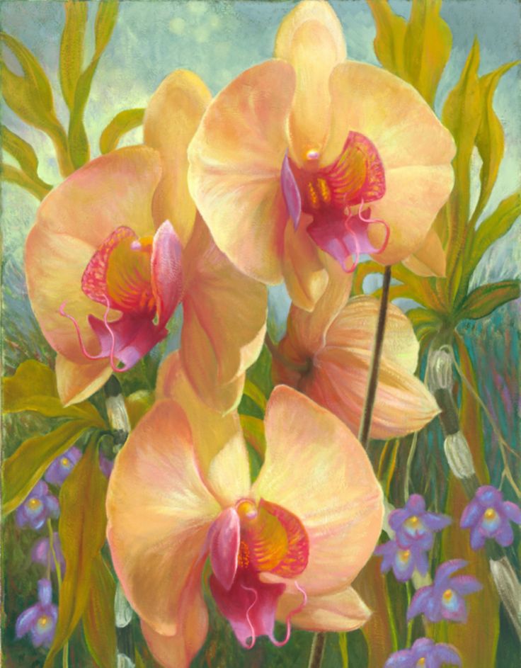 Художница Элизабет Хорнинг - волшебница цветов, фото 2 Художница Элизабет Хорнинг - волшебница цветов, фото 2