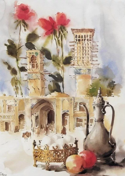 Необычный иранский художник, фото 2 Необычный иранский художник, фото 2