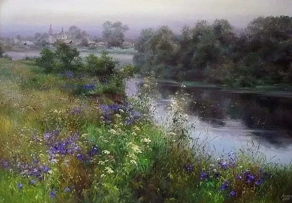 Красота русской природы в картинах Ольги Одальчук, фото 2 Красота русской природы в картинах Ольги Одальчук, фото 2