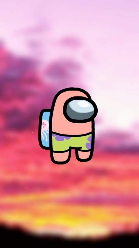 Обои в стиле игры - Among As, фото 8 Обои в стиле игры - Among As, фото 8