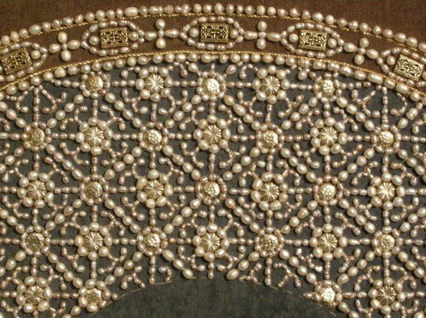 Русская вышивка жемчугом, фото 3 Русская вышивка жемчугом, фото 3