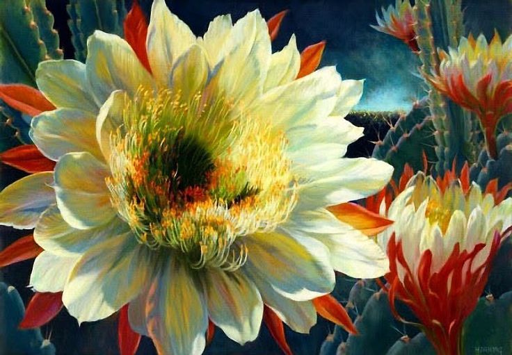 Художница Элизабет Хорнинг - волшебница цветов, фото 3 Художница Элизабет Хорнинг - волшебница цветов, фото 3