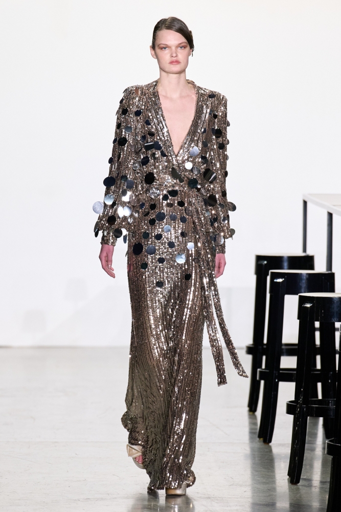 Коллекция Badgley Mischka (Fall 2023 Ready-to-Wear), фото 26