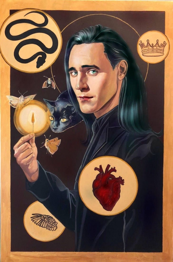 Милые арты с Локи. Мстители, фото 16 Милые арты с Локи. Мстители, фото 16