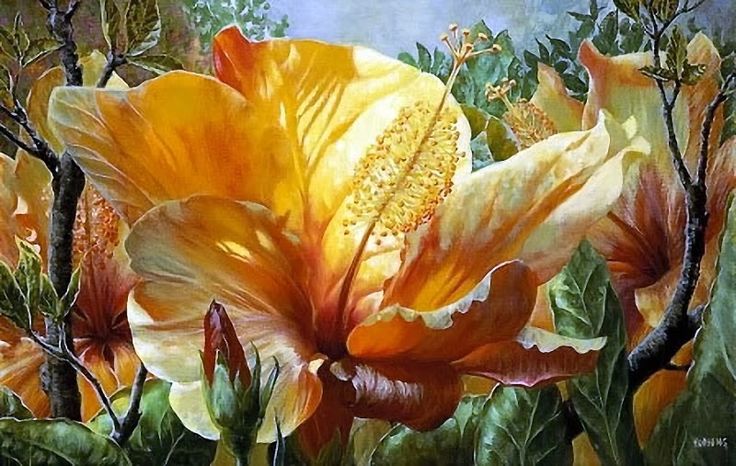 Художница Элизабет Хорнинг - волшебница цветов, фото 4 Художница Элизабет Хорнинг - волшебница цветов, фото 4