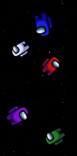 Обои в стиле игры - Among As