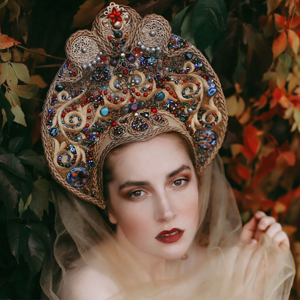 Красота русского кокошника в современном дизайне., фото 5 Красота русского кокошника в современном дизайне., фото 5