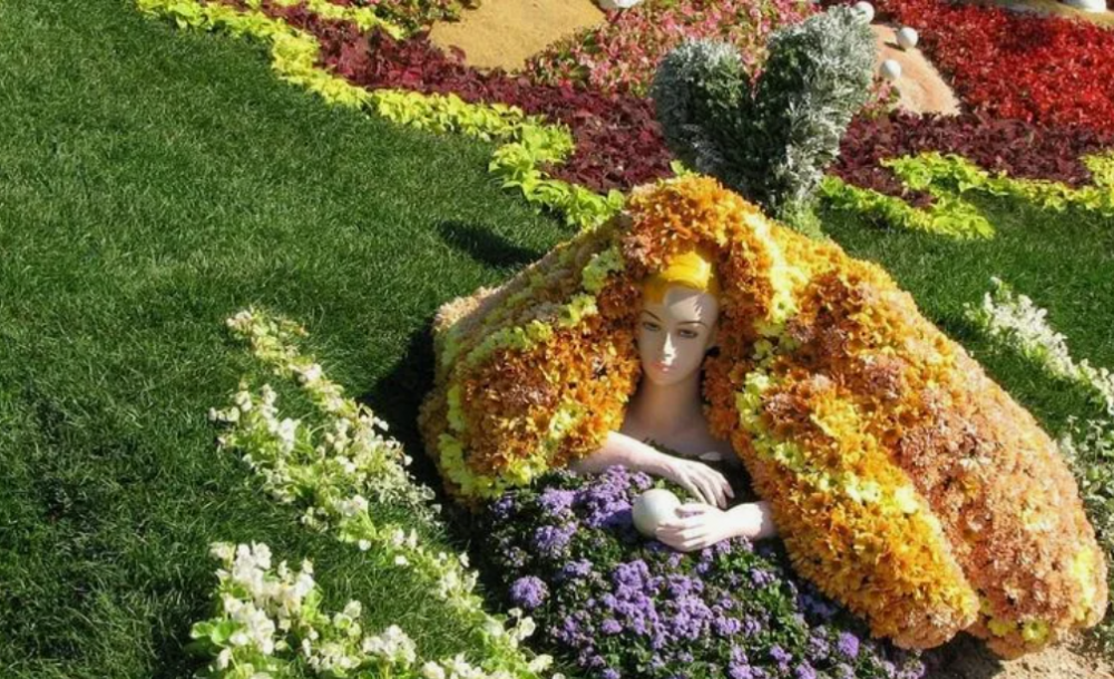 Коллажи из цветов, фото 5 Коллажи из цветов, фото 5