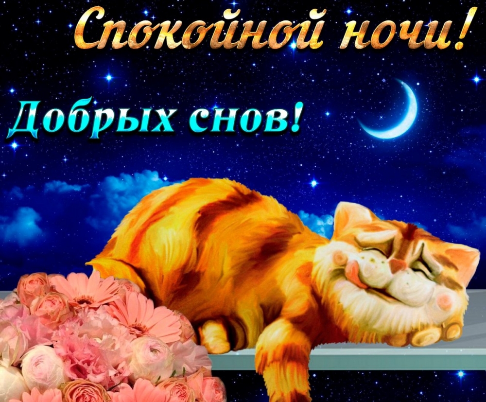 Открытки Доброй ночи, фото 5