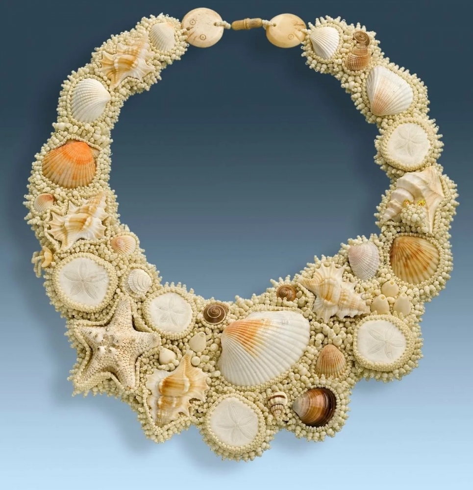 Красивые колье из ракушек, фото 7 Красивые колье из ракушек, фото 7