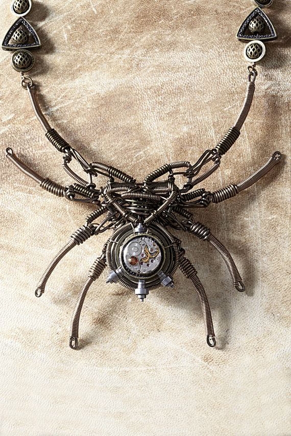 Хэндмейд украшения в стиле стимпанк, фото 1 Хэндмейд украшения в стиле стимпанк, фото 1