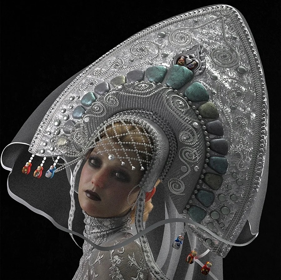 Красота русского кокошника в современном дизайне., фото 6 Красота русского кокошника в современном дизайне., фото 6