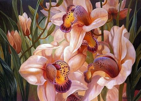 Художница Элизабет Хорнинг - волшебница цветов, фото 6 Художница Элизабет Хорнинг - волшебница цветов, фото 6