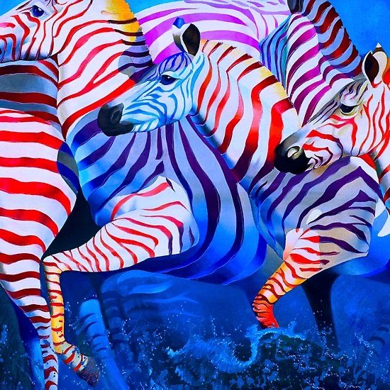 Обои в мире животных. Обои с зебрами, фото 20