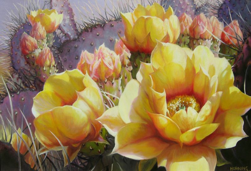 Художница Элизабет Хорнинг - волшебница цветов, фото 7 Художница Элизабет Хорнинг - волшебница цветов, фото 7