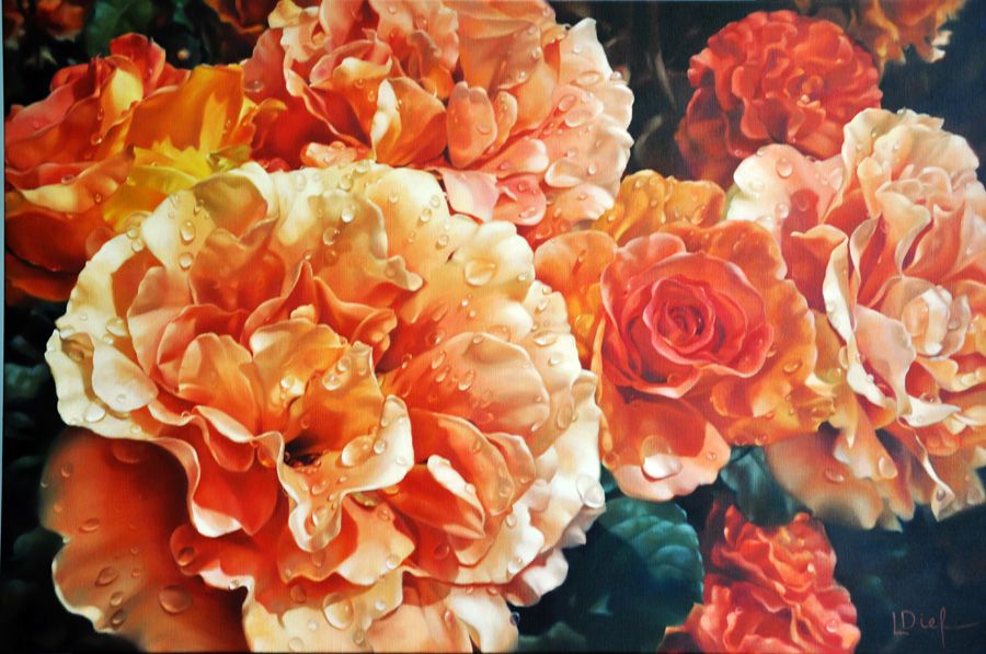 Красота суперреализма в живописи. Лин Дифенбах, фото 7 Красота суперреализма в живописи. Лин Дифенбах, фото 7