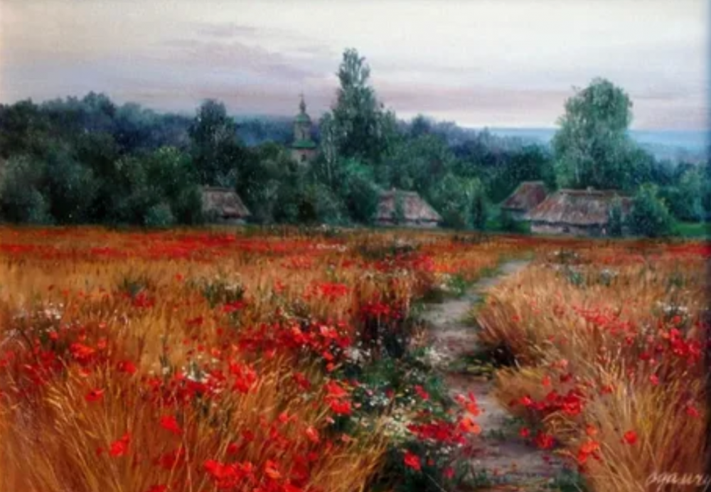 Красота русской природы в картинах Ольги Одальчук, фото 6 Красота русской природы в картинах Ольги Одальчук, фото 6