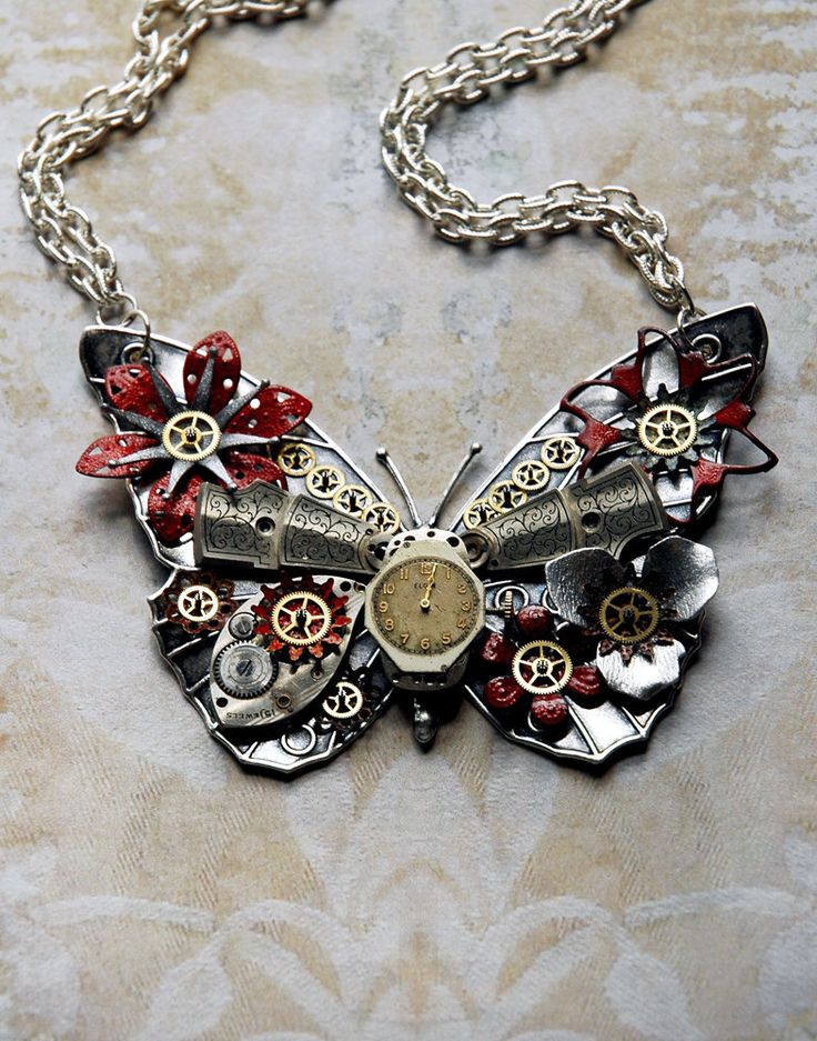Хэндмейд украшения в стиле стимпанк, фото 2 Хэндмейд украшения в стиле стимпанк, фото 2