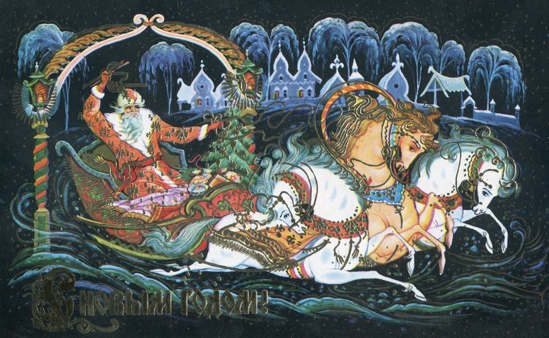 Советский художник Константин Андрианов - мастер палеха, фото 8 Советский художник Константин Андрианов - мастер палеха, фото 8