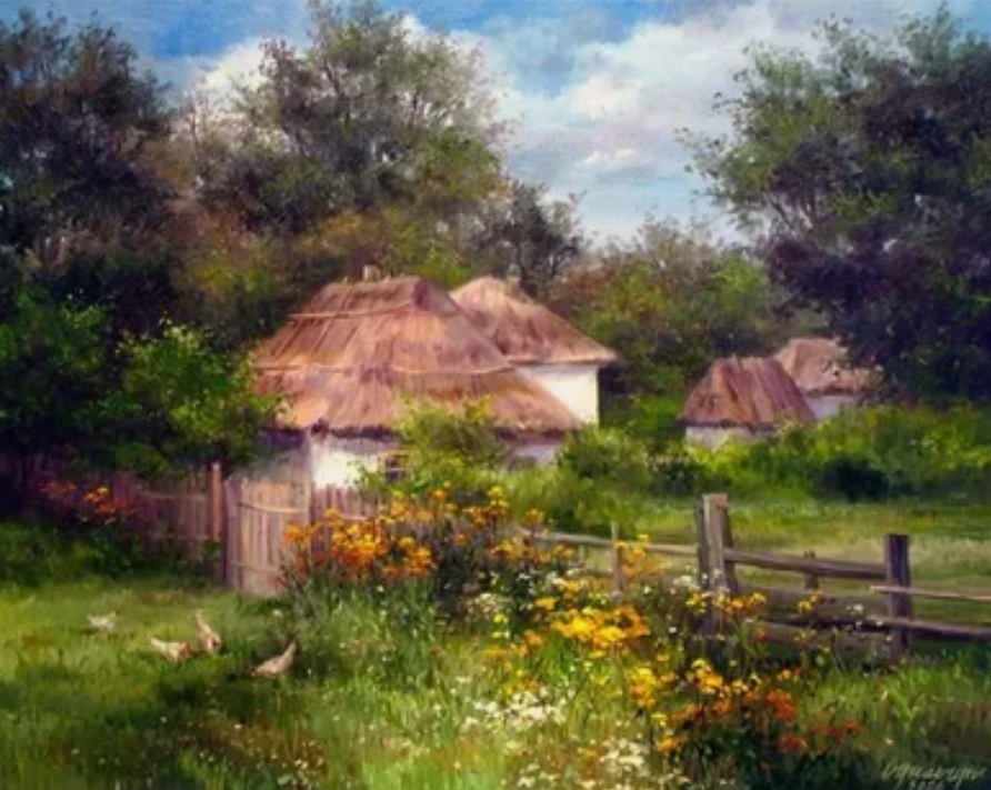 Красота русской природы в картинах Ольги Одальчук, фото 7 Красота русской природы в картинах Ольги Одальчук, фото 7