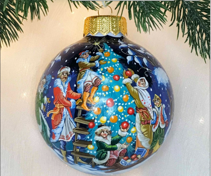 Новогодние украшения на праздничную ёлку, фото 8