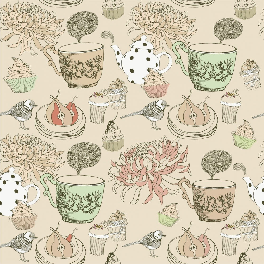 Милые обои в классическом стиле, фото 2