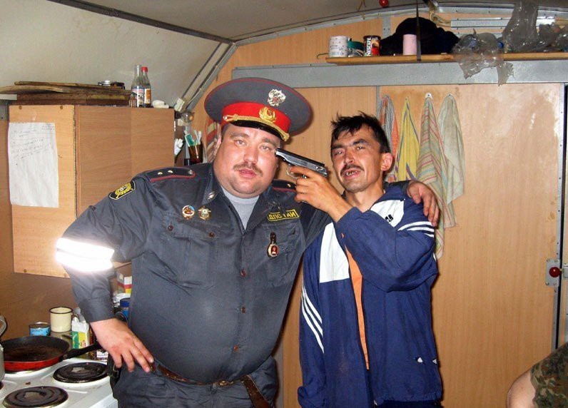 Моменты из жизни русских полицейских