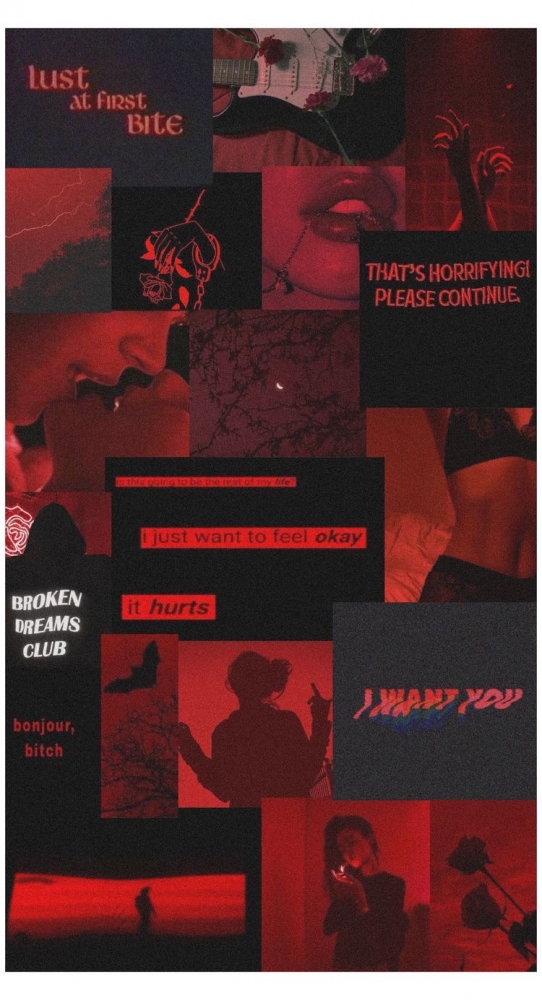 Красные обои-коллаж , фото 18 Красные обои-коллаж , фото 18