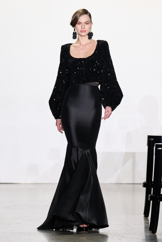 Коллекция Badgley Mischka (Fall 2023 Ready-to-Wear), фото 17