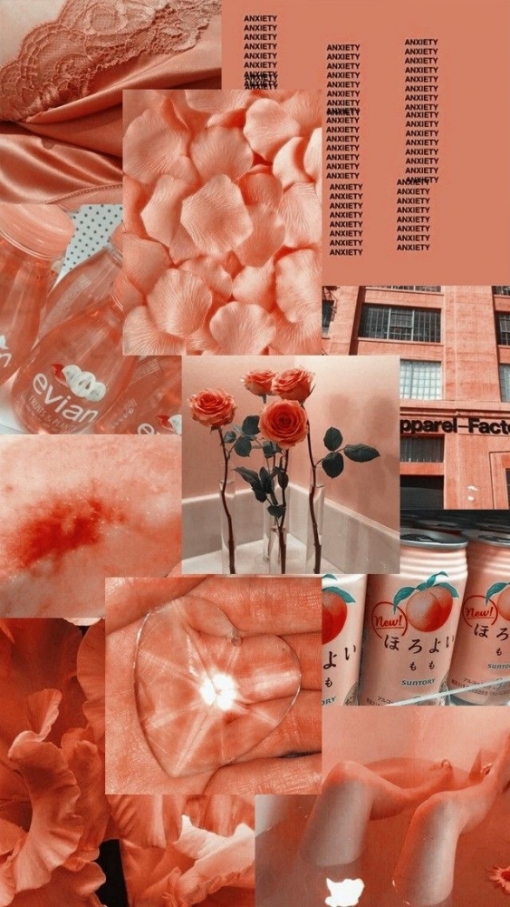 Милые обои коллаж персикового цвета , фото 16 Милые обои коллаж персикового цвета , фото 16