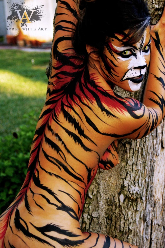 Бодиарт на женском теле , фото 9