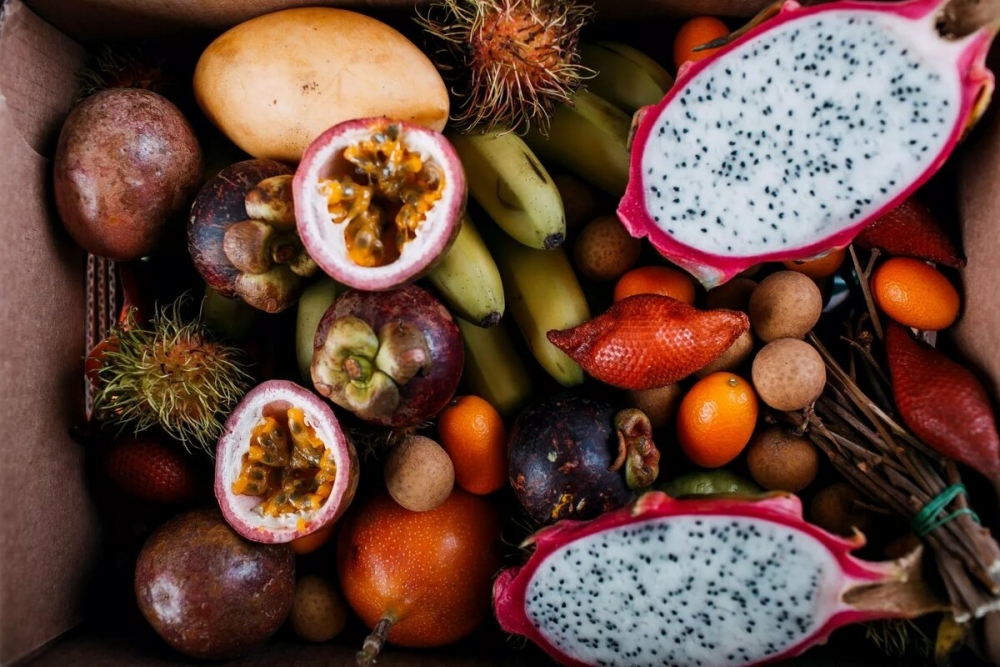 Экзотические фрукты и овощи фото с названиями