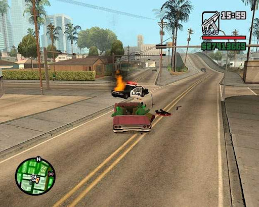 Игра Grand Theft Auto: San Andreas, фото 5 Игра Grand Theft Auto: San Andreas, фото 5