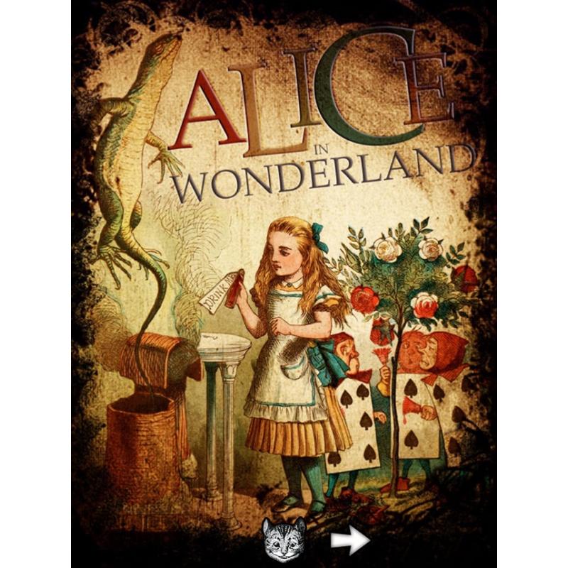 Tell me alice. Алиса в стране чудес обложка книги.